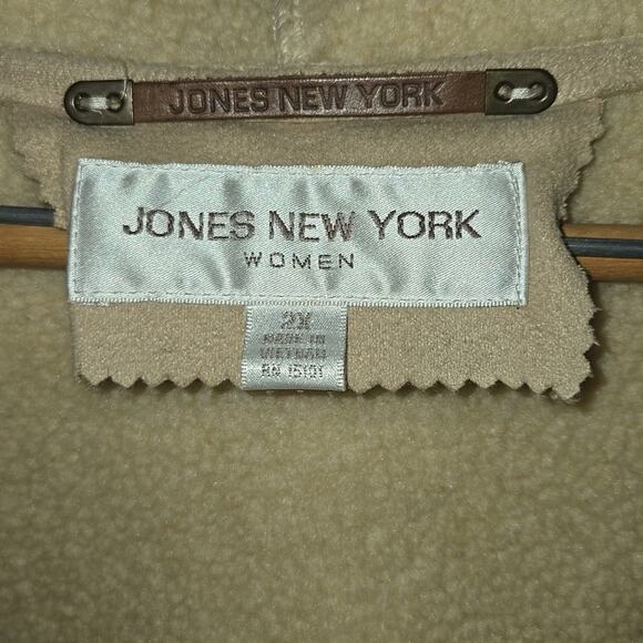 Jones New York Tan Winter Coat | Size 2X - Picture 7 of 10